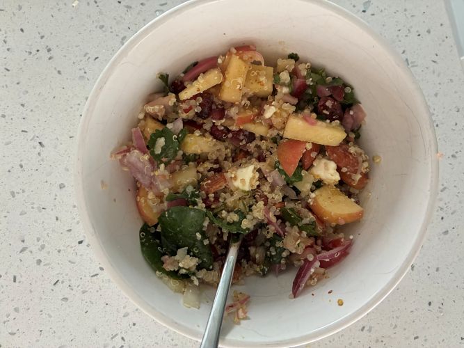 Quinoa Apple Salad