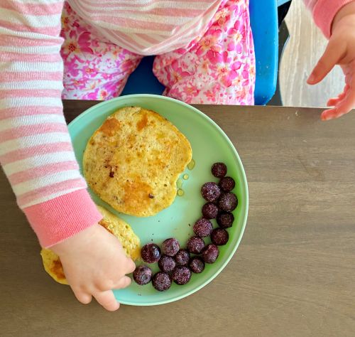 Banana pancakes (ideal for toddlers/ babies)