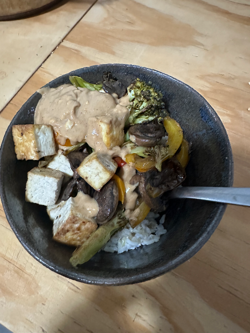 Tofu bowls