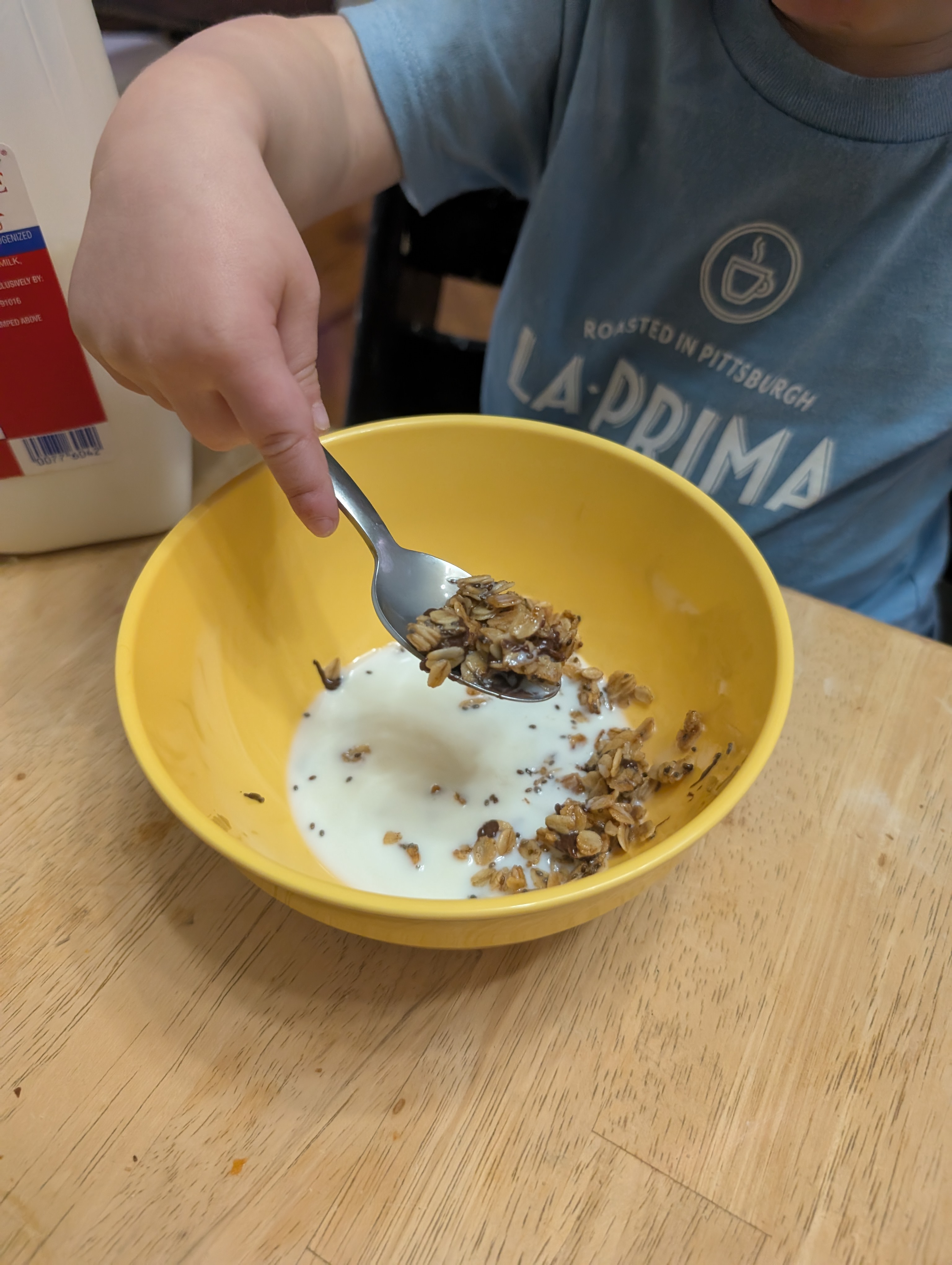 Nut free granola